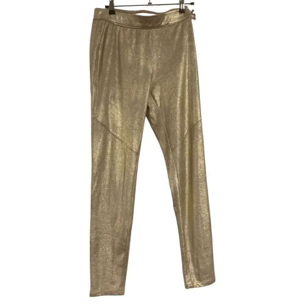 Free People Metallic Leggings